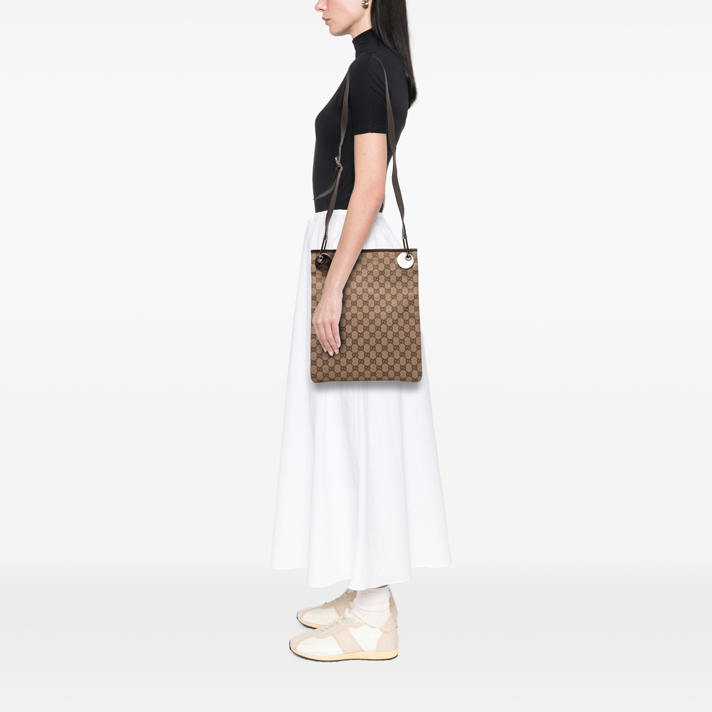 Pre-Loved Gucci GG Canvas Eclipse Crossbody - Picture 9 of 9